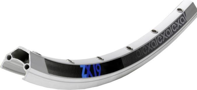 Produktbild Exal FELGE ZX 19, 28" 36L SILB 19-622 VL:8,5MM DOPPELOESEN (28")
