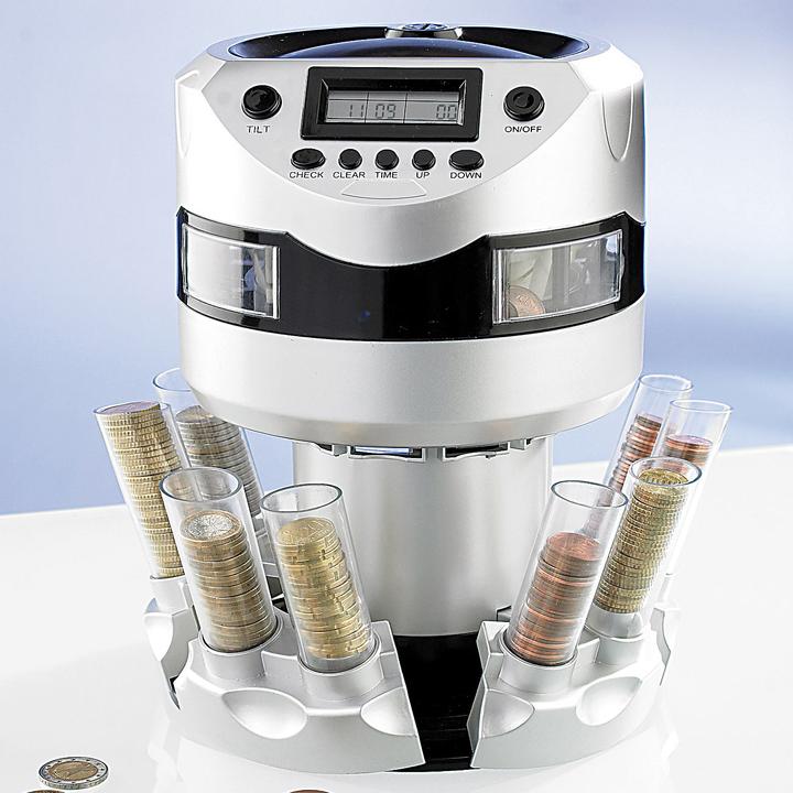 Actual product image General Office Electronic Euro Coin Sorting Machine