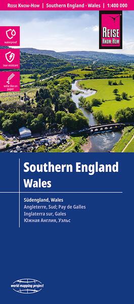 Produktbild Landkarte Südengland, Wales (1:400.000)