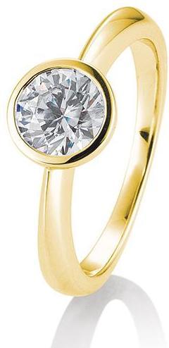 Breuning Ring Zarge 0,80-1,50 ct. (51, 585/14 K Gold)