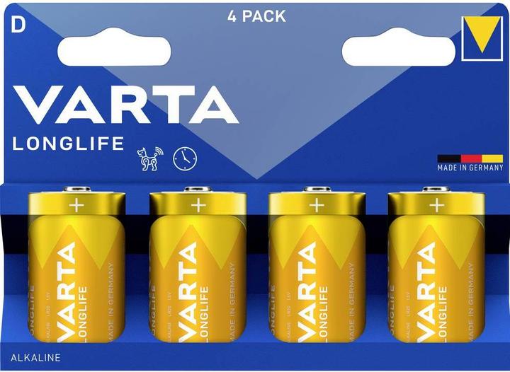 Varta Longlife (4 Stk., D, 16000 mAh)