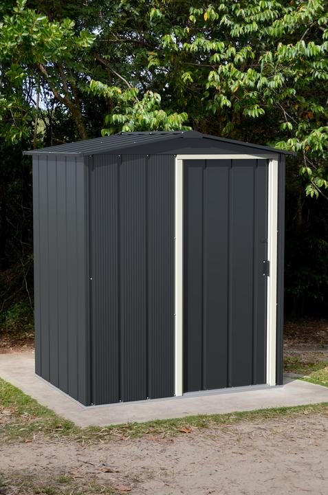 Produktbild Tepro Gerätehaus Eco 5x4, anthrazit/weiss
