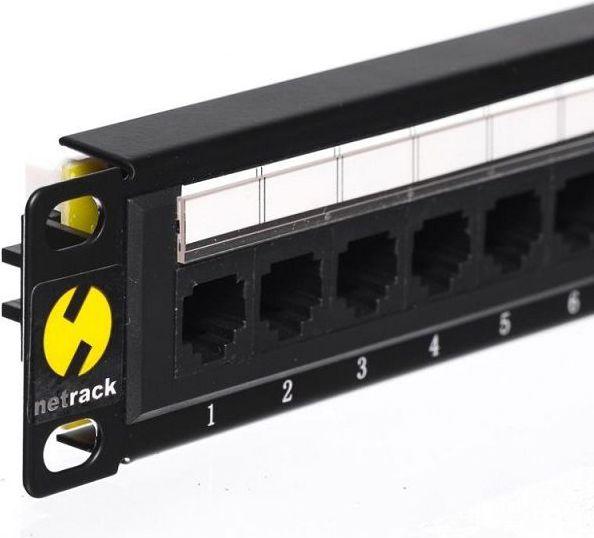 Netrack Pannello patch 10" 12 porte 104-16