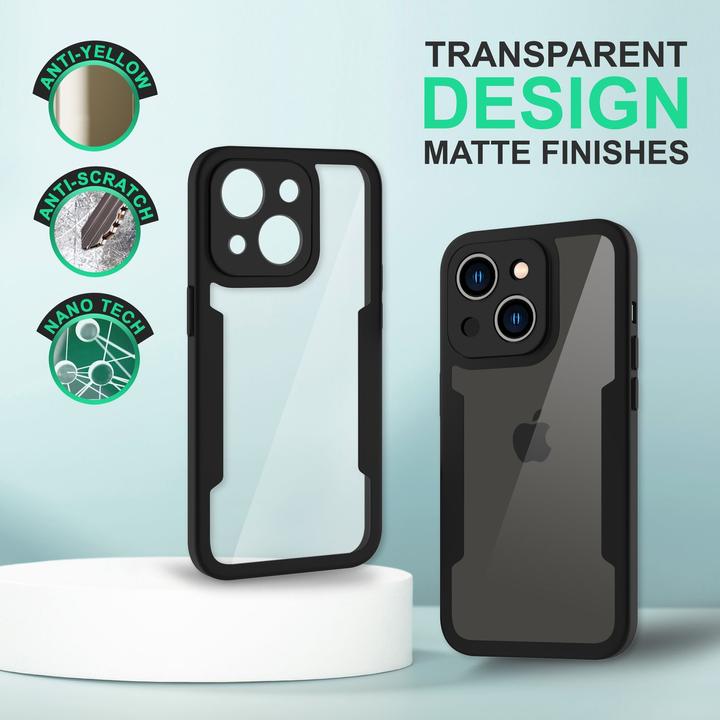 Produktbild Nalia Klare 360 Grad Hybrid Hülle (Apple iPhone 14)