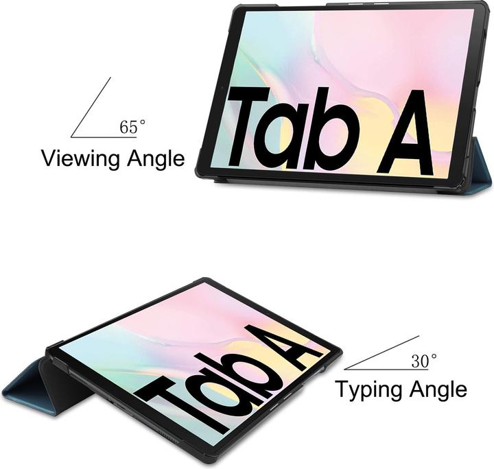 Produktbild Lobwerk Schutzhülle für Samsung Galaxy Tab A7 SM-T500 T505 Slim Case Etui mit Standfunktion und Auto Sleep/W (X)