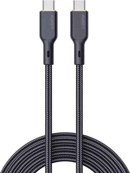 Immagine prodotto Aukey Cavo USB-C, 100W, 1m - Nero (1 m, 100 W)