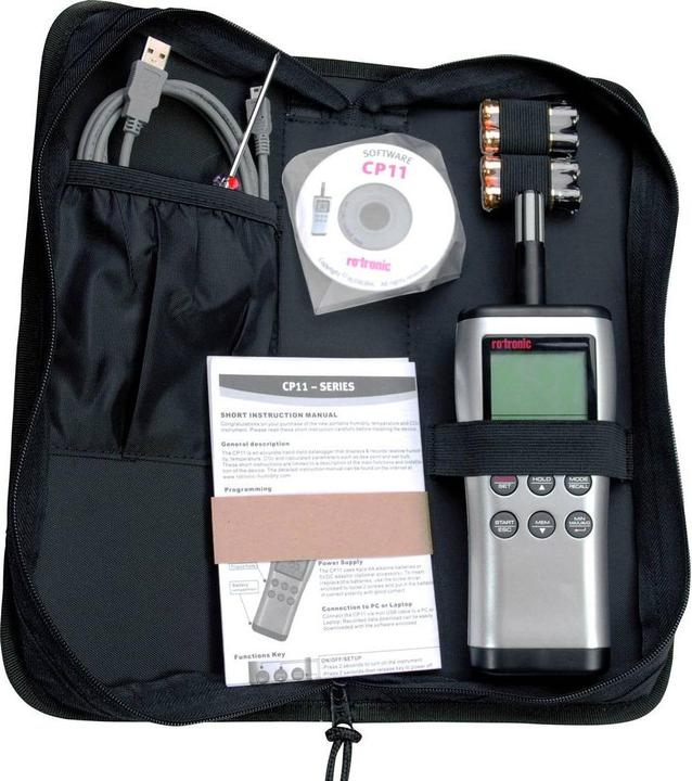 Immagine prodotto Rotronic Misuratore portatile di CO2, CO2, umidità, temperatura