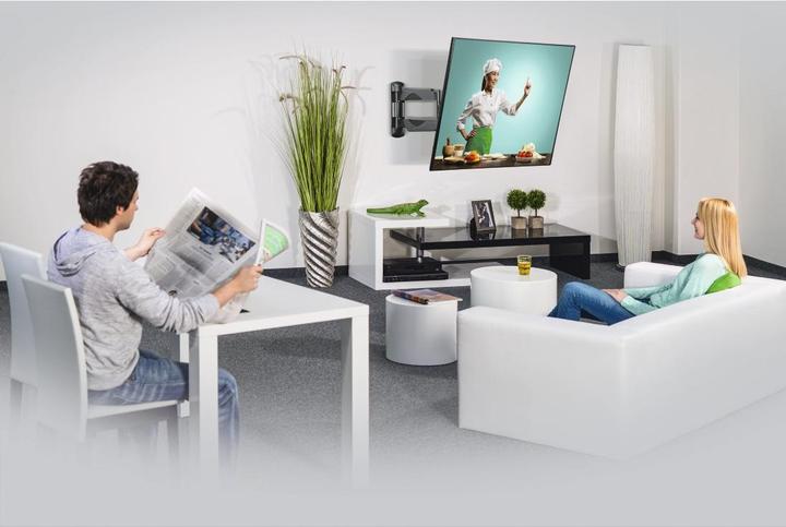 Produktbild Hama TV-Wandhalterung, schwenkbar, neigbar, ausziehbar, 122 cm (48") bis 35 kg (Wand, 48", 35 kg)