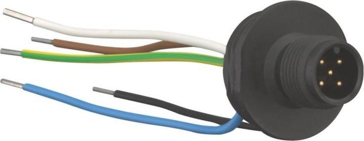 Produktbild Eaton Einbaustecker M12, B-kodiert, 266136