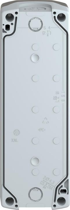 Image du produit Schneider Electric Boîtier bouton-poussoir 22mm 5 trous gris