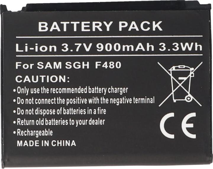 Produktbild Samsung Akku SGH-F480, AB553446CE