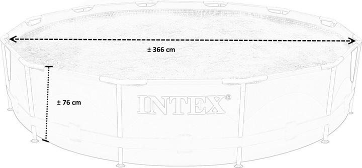 Actual product image Intex Metal Frame (Ø 366 x 76 cm)