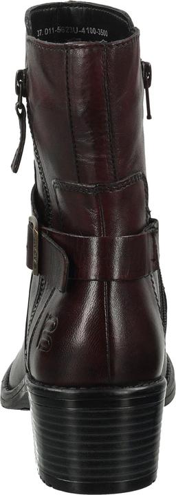 Actual product image Bugatti Ruby ankle boot Bordo leather (40)