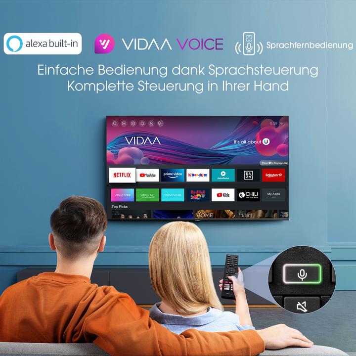 Produktbild Hisense TV 65E78HQ (65", QLED, 4K, 2022)