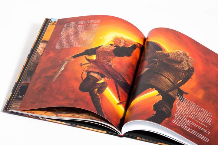 Actual product image The Witcher Illustrated – Das kleinere Übel (German, Andrzej Sapkowski, Erik Simon, Ugo Pinson, 2022)