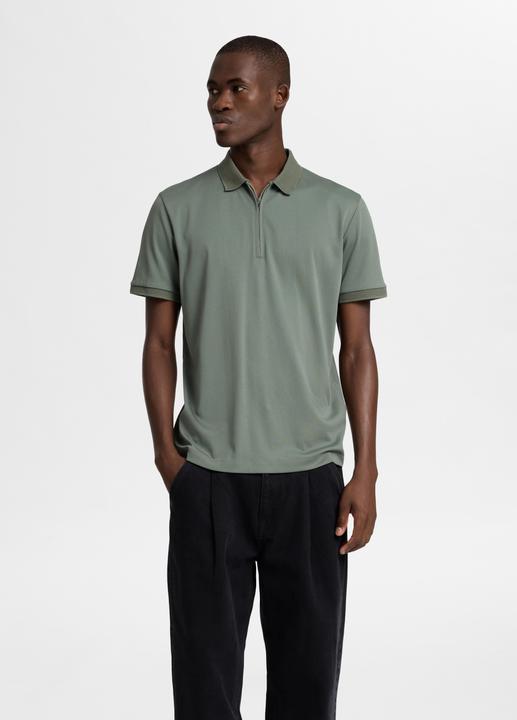 Image du produit Selected Homme Polo à fermeture éclair (L)