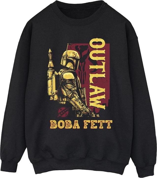 Star Wars The Book Of Boba Fett Distressed Outlaw Sweatshirt (M)