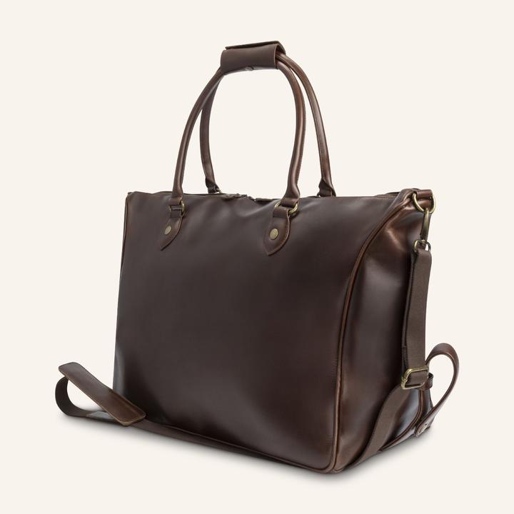 Immagine prodotto Buckle & Seam Weekender in pelle Linwood Brown / (37 l, Bagaglio a mano (fino a 50 litri))