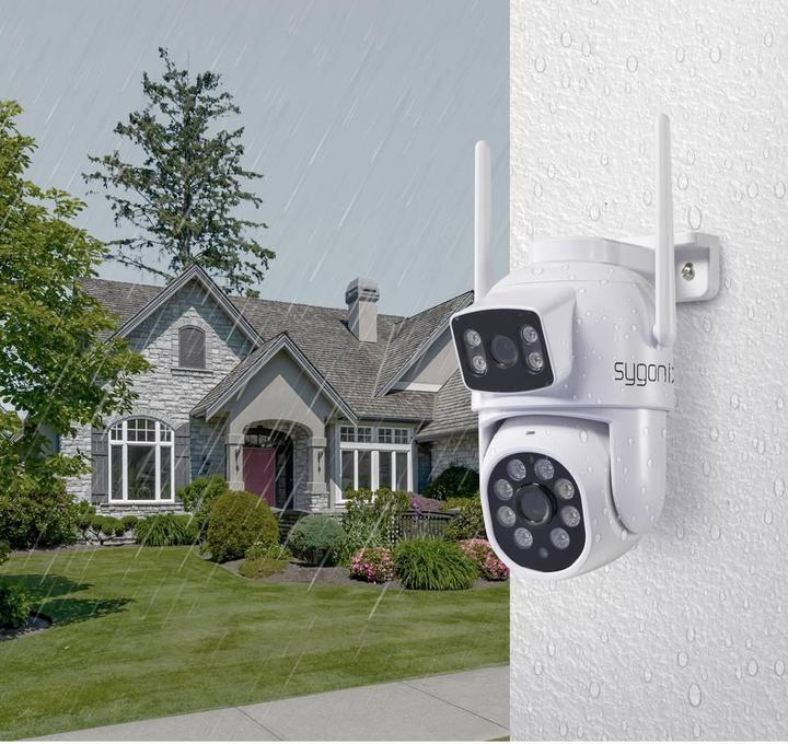 Actual product image Sygonix SY-6271366 WLAN IP surveillance camera 1920 x 2160 pixels
