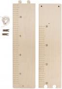 Nährwerte und Zutaten Rayher BP Holz Messlatte, FSC Mix Credit, natur, 1 Set
