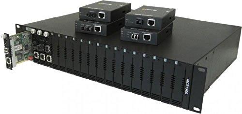 Actual product image Perle 05070302 /nSMI-100-M2C2 - Fast Ethernet IP Managed Standalone media converter.100BASE-TX (RJ-45) (10