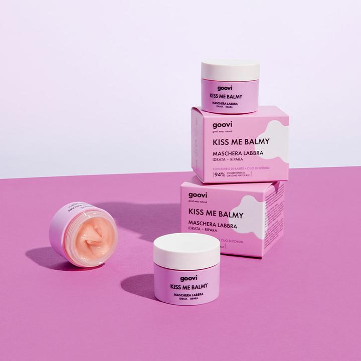 Actual product image Goovi KISS ME BALMY Hydrating & Repairing Lip Mask Ds 10 ml (10 ml)