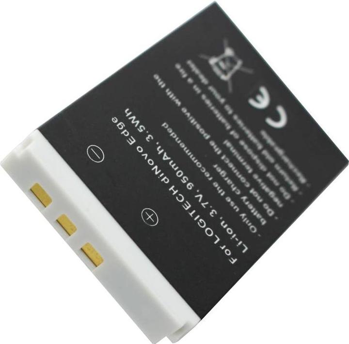 Logitech Akku diNovo Edge Akku 190304-2004, F12440071, M50A, DiNovo Mini, Y-RAY81 (1 Stk., Gerätespezifisch, 950 mAh)