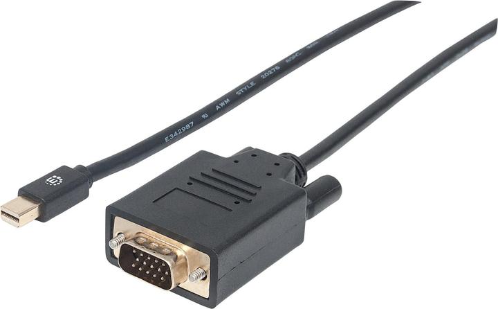 Actual product image Manhattan Mini DisplayPort — VGA (1.80 m, DisplayPort, VGA)
