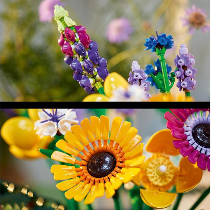 Image du produit LEGO Bouquet de fleurs sauvages (10313, LEGO Icons, LEGO Botanical)
