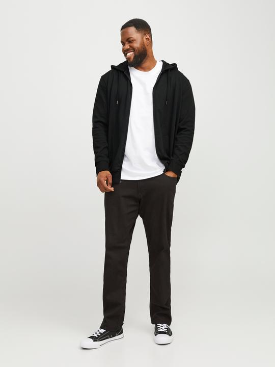Produktbild Jack & Jones Durchgehender Reissverschluss Plus Size Hoodie (XL, 3XL)