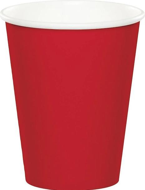 Image du produit Amscan Gobelets rouges (8 x)