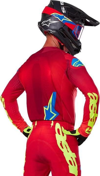 Actual product image Alpinestars Jersey 25 Supertech Maker Re (XL)