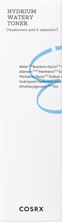 Actual product image Cosrx Hydrium waterly toner (Tonic water, 150 ml)