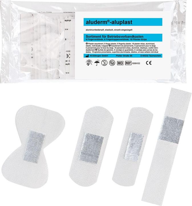Söhngen Fingerverband-Set aluderm-aluplast, klein (30 x)