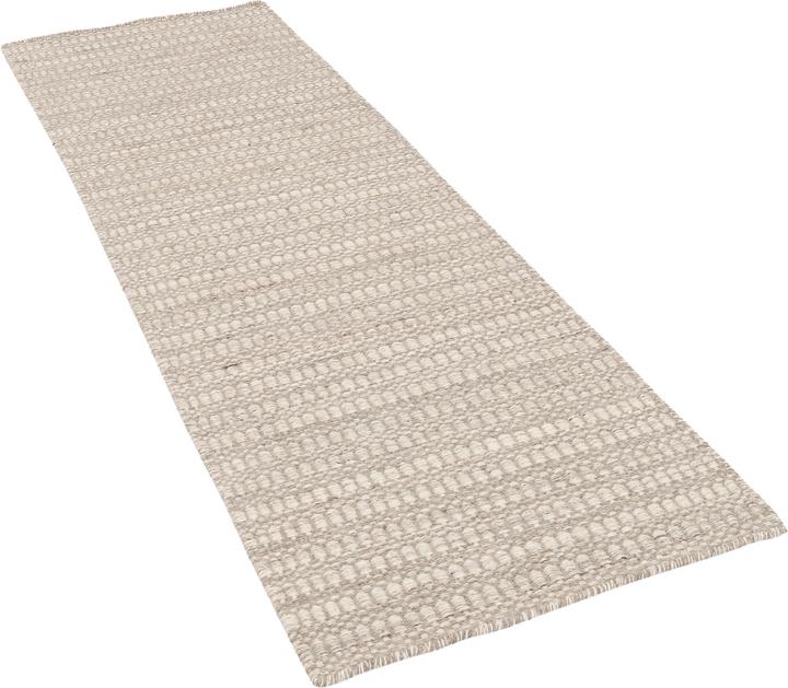 Produktbild Pergamon Natur Teppich Läufer Wolle Skandi Meliert (70 x 240 cm)