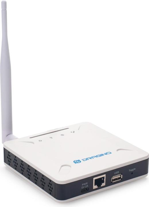 Produktbild Dragino LPS8 V2 Indoor Multichannel LoRaWAN Gateway mit TTN und Node-Red Server