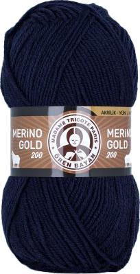 Madame Tricote Paris Merino Gold 200 - Bleu foncé (200 m)