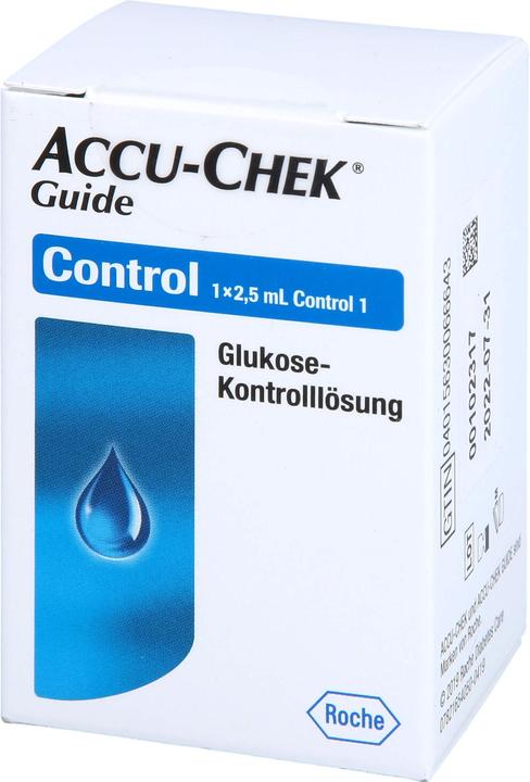 Produktbild Roche ACCU-CHEK Guide Glukose-Kontrolllösung, 2.5 ml Lösung (Kontrolllösung)