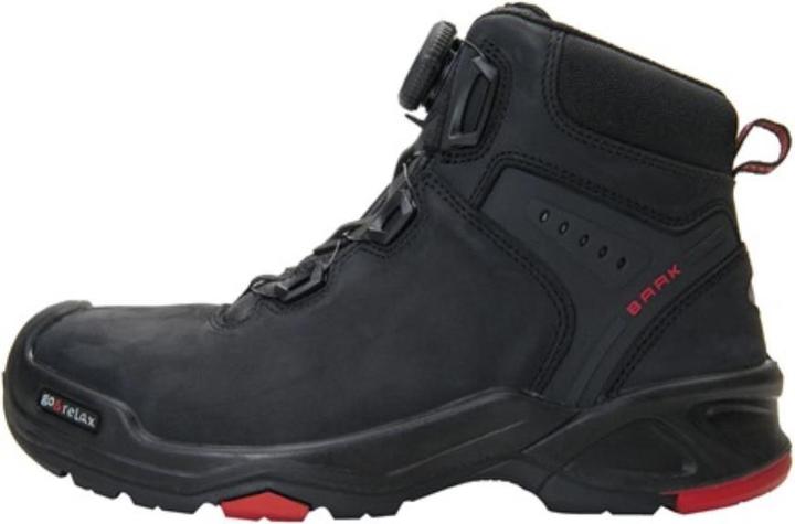 Actual product image Baak Safety boot Braxton size 41 black/red S3 SRC HRO EN ISO 20345 cow leather (S3, 41)