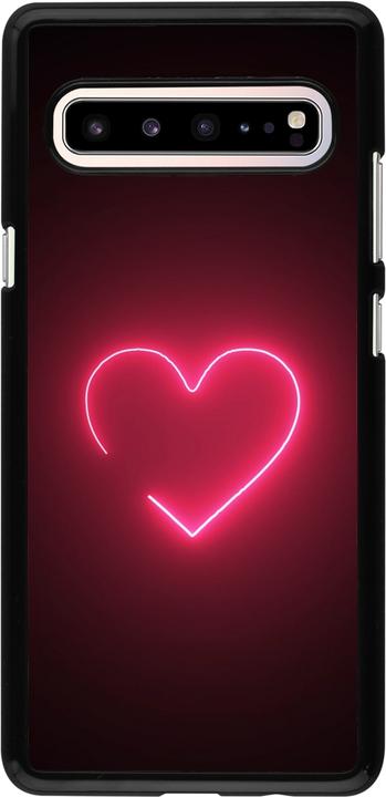 Produktbild PhoneLook Hülle Valentine 2023 single neon heart (Samsung Galaxy S10 5G)