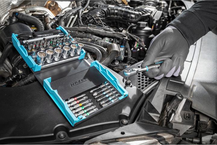 Produktbild HAZET SmartCase Steckschlüssel Satz 2200SC-2 ∙ Sechskant6,3 (1/4 Zoll), Vierkant6,3 mm (1/4 Zoll) ∙… (13 mm, 10  mm, 6 mm, 7 mm, 3 mm, 4 mm, 8 mm, 11 mm, 9 mm, 12 mm, 5 mm, 14 mm)