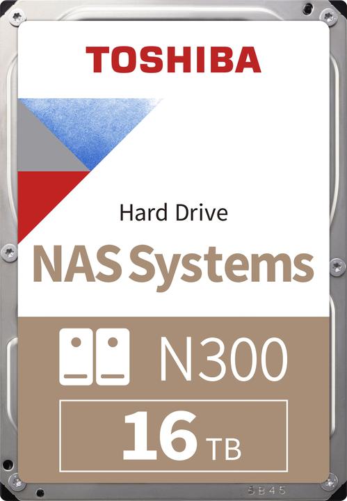 Produktbild Toshiba N300 (16 TB, 3.5", CMR)