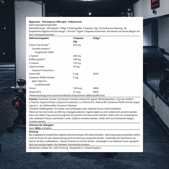 Actual product image MyProtein Thermopure, capsules (1 pcs., 180 g)