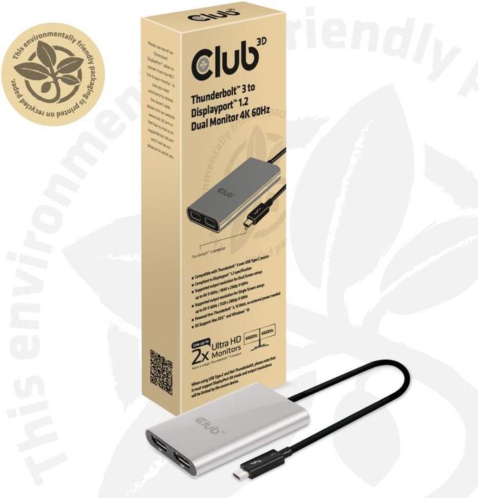 Produktbild Club 3D Csv 1577 (DP, 27 cm)