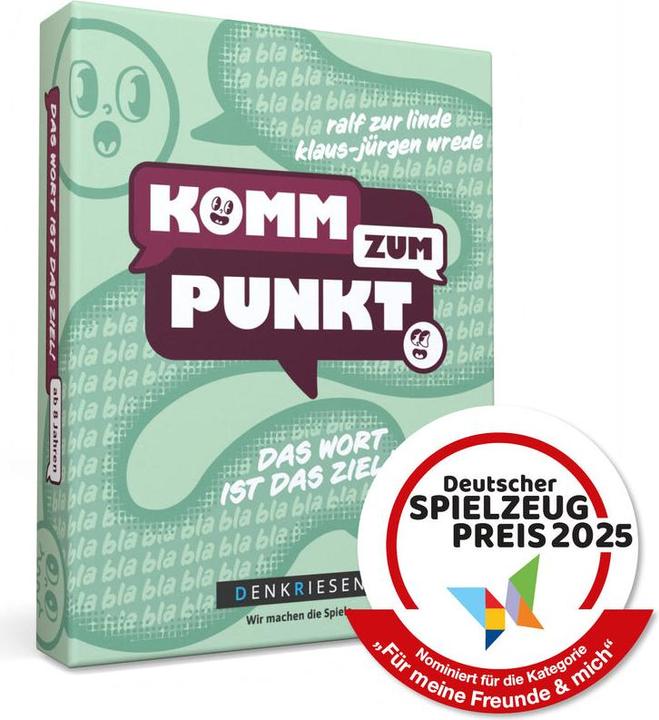 Produktbild Denkriesen Komm zum Punkt. - "Das Wort ist das Ziel!" (Deutsch)