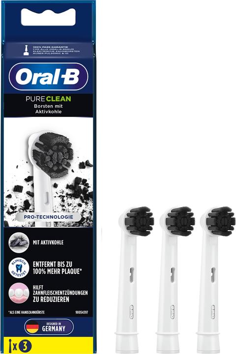Produktbild Oral-B Pure Clean Aktivkohle (3 x)