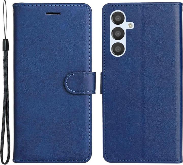 Produktbild Cover-Discount Galaxy A54 - Leder Etui Hülle blau (Samsung Galaxy A54 5G)