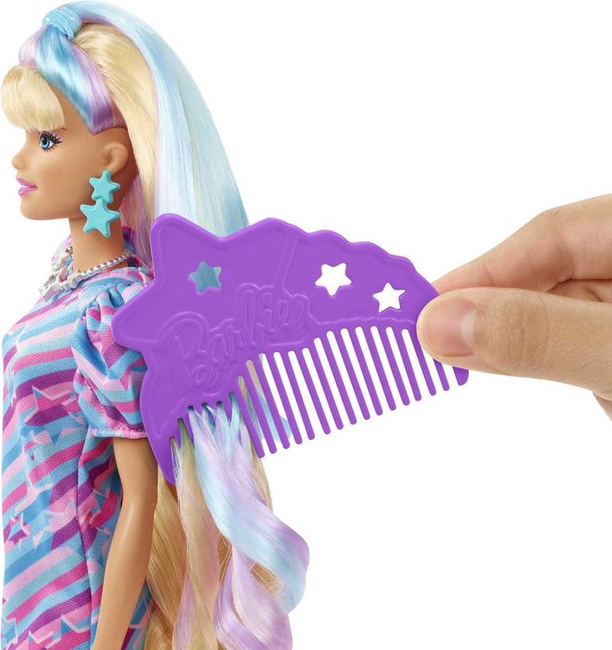 Actual product image Barbie Totally Hair Doll in Star Look