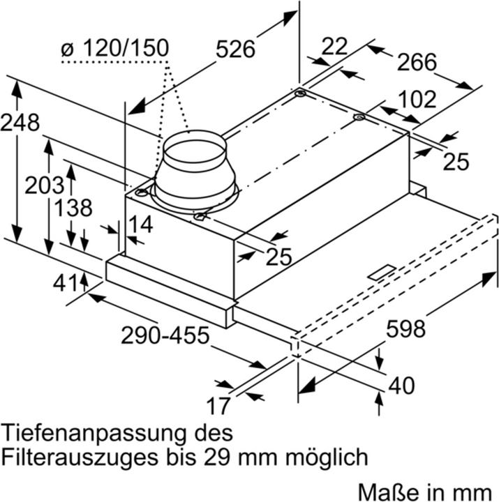 Produktbild Bosch Hausgeräte DFL064W53 (Flachschirmhaube)
