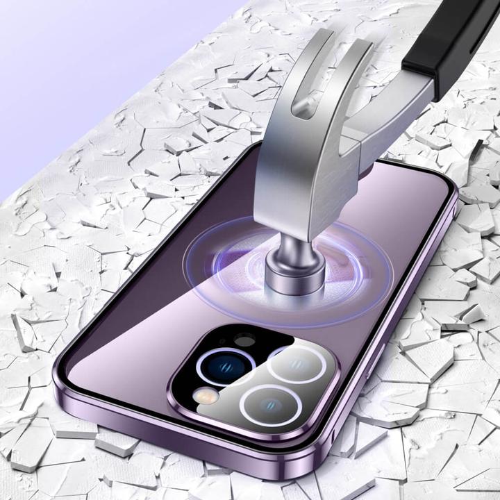Actual product image Cover-Discount iPhone 16 Pro - Magnetic 360° premium protective case with armoured glass (Apple iPhone 16 Pro)